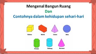 Mengenal Bangun Ruang dan Contohnya dalam Kehidupan Sehari-hari