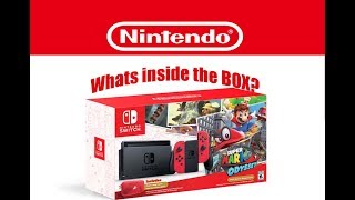 Super Mario Odyssey Edition Nintendo Switch U.S. Version : Whats in the box? screenshot 1