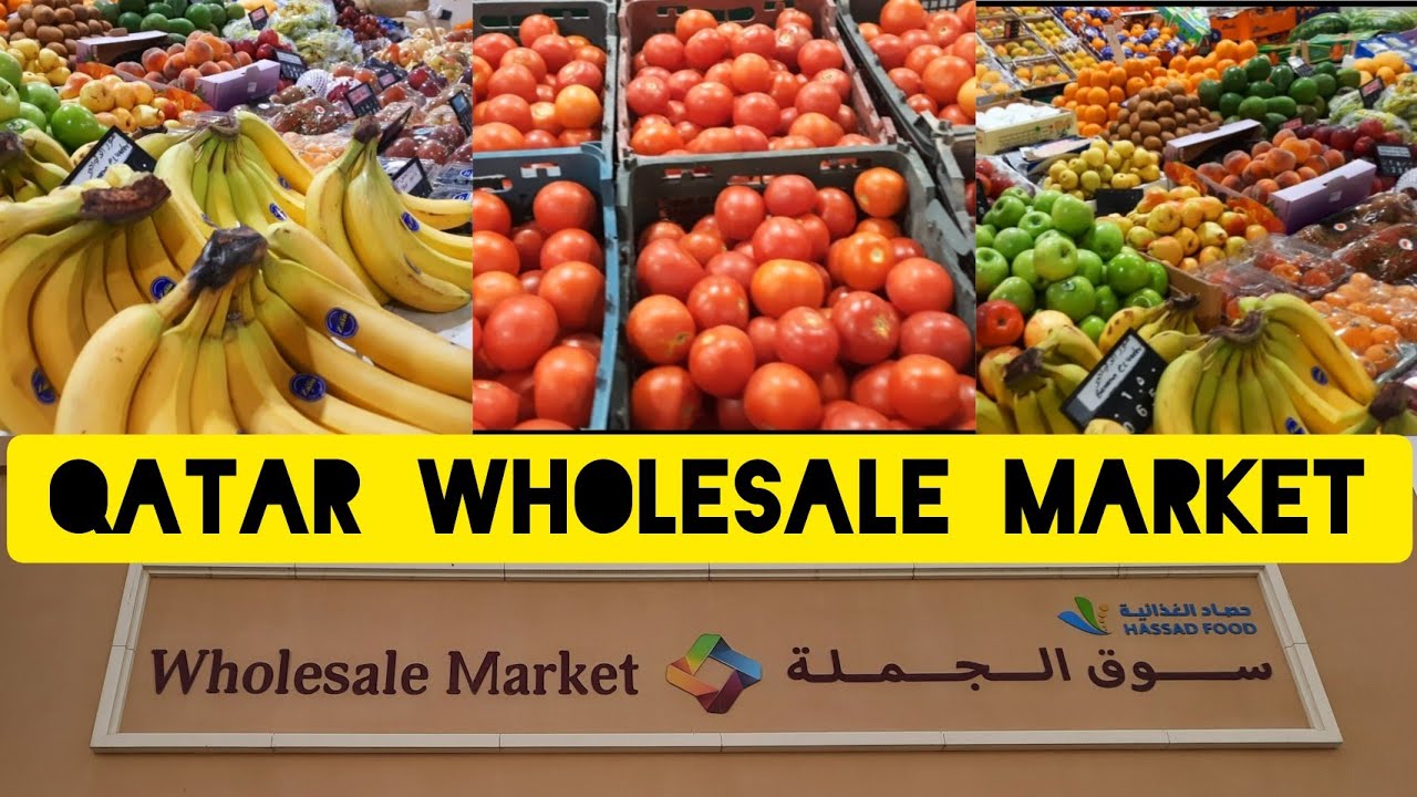 Qatar Fruits & Vegetables Wholesale Market Qatar Shopping Vlog