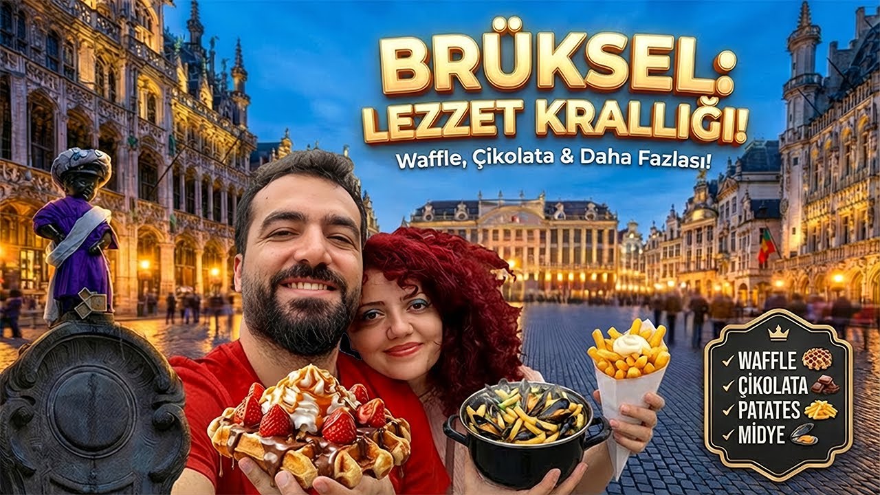 BRÜKSEL GERÇEKTEN SIKICI MI? 🇧🇪 Bir Günde Tüm Şehir ve Meşhur Lezzetler!