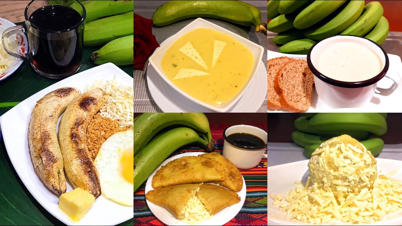 ✅️RECETAS 💪SALUDABLES CON GUINEO VERDE✅️ #guineoverde #recetasaludables