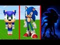 КАК МЕНЯЛСЯ СОНИК И ЕГО ЖИЗНЕННЫЙ ЦИКЛ В МАЙНКРАФТ ~ ЭВОЛЮЦИЯ СОНИКА В MINECRAFT SONIC