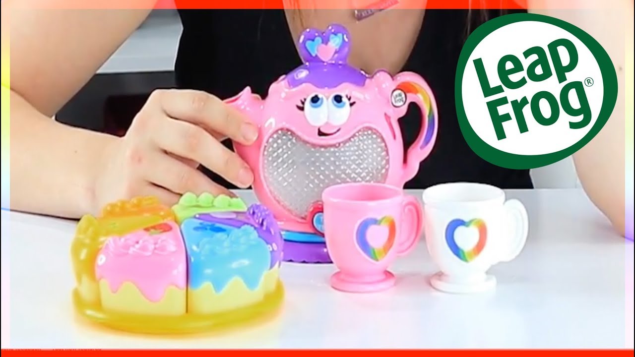 leapfrog rainbow tea set