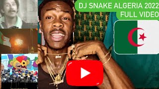 AMERICAN REACTS TO NEW ( DJ SNAKE- ALGERIA 2022 FULL VIDEO (THANKS FOR 100 LIKES ) 