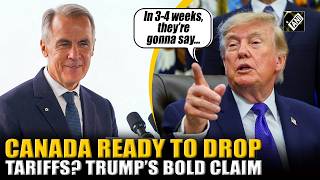 US PreszTrump says Canada will drop tariffs within weeks, claims ‘we’re going to win everything’