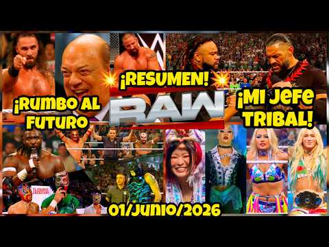 ¡RUMBO AL FUTURO! | WWE RAW | 1 Junio 2026 | RESUMEN Y RESULTADOS