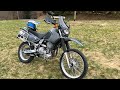 Eine dr650se fertig fr die weltreise