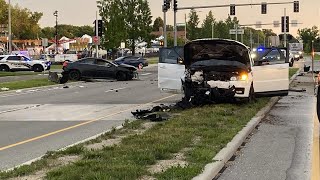 2 hospitalized with life-threatening injuries after crash on Anthony Wayne trail
