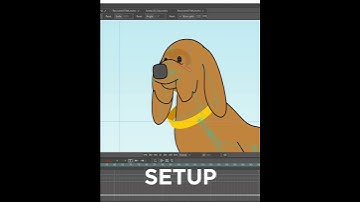 Rigging a dog with Moho 14 Pro