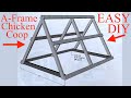 HOW TO Build an EASY DIY A-Frame Chicken Coop | Part #1 (Pallet Project)