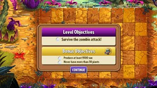 PvZ 2, Penny's Pursuit: Event 54, Level 8 (Week 67), Extra Hot (3 Chilies), All Objectives!