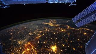 All Alone in the Night, Time lapse footage of the Earth as seen from the ISS.