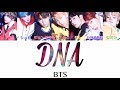 DNA-BTS(방탄소년단/防弾少年団)【日本語字幕/かなるび/歌詞】