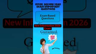 Inter second year political science important questions #shorts #short #viralshorts #education #exam