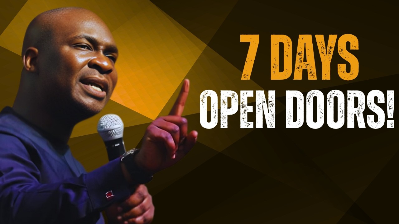 OPEN DOOR PRAYER  Pray This Every Morning for 7 Days and Expect Miracles – Apostle Joshua Selman