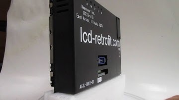 Fanuc Monitor A61L 0001 0093 LCD replacement