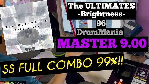 GITADORA【ギタドラ】The ULTIMATES -Brightness- (DrumMania Master) SS FULL COMBO!!