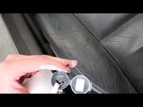 كيف تزيل خدوش جلد مقاعد السيارة - طريقة سهلة جدا !!!