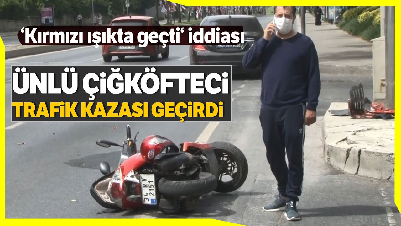 Ünlü Çiğköfteci Ömer Aybak Lüks Otomobiliyle Kaza Geçirdi