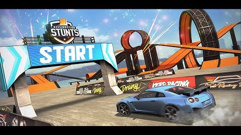 CAR STUNT RACES MEGA RAMPS - Gameplay Walkthrough Part 1 iOS / Android - Top Extreme Driving Game /