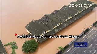 Imagens dos estragos da chuva no Rio Grande do Sul
