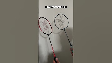 Badminton String Check - #yonex BG 80 Power vs Yonex BG 65 Ti #badminton