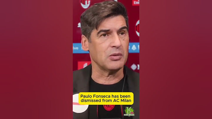 Sérgio Conceição AC Milan Head Coach