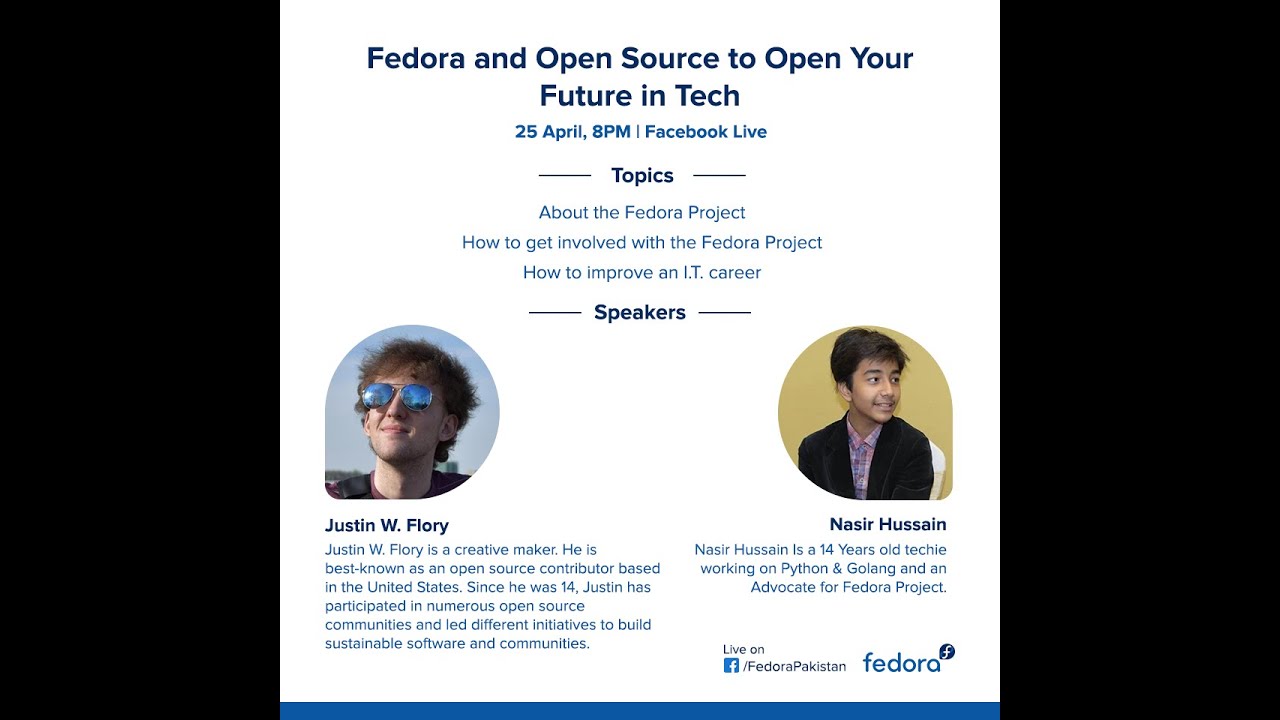 Fedora and Open Source to Open Your Future in Tech - YouTube