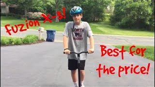 Fuzion X-3 Scooter Review!