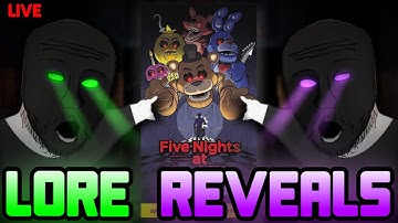 THE NEW FNAF BOOK HAS CRAZY LORE REVEALS?! | Live Overanalysis ft. @FazbearEntertainmentCorp