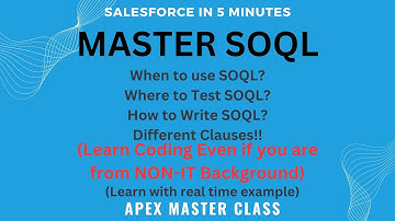 SOQL In Salesforce || With Real Time examples || Apex Crash Couse part 14