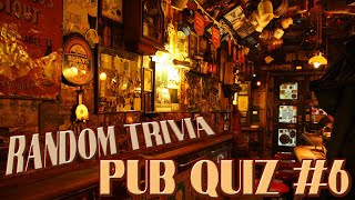 Random Trivia Pub Quiz #6 - 21 Questions - General Knowledge, Tough and Easy. {ROAD TRIpVIA- ep:506]