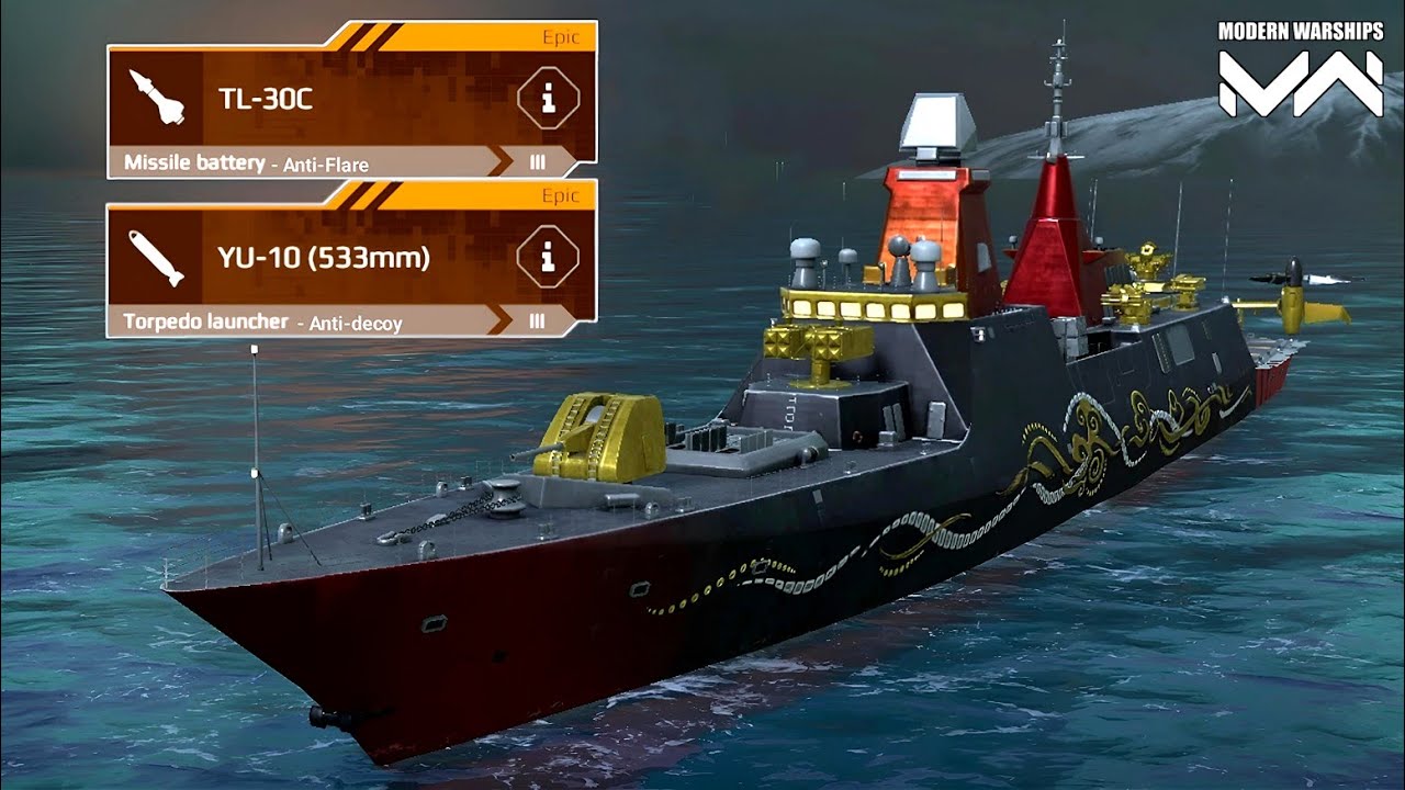 CN Type 054B - Strong Frigate With Best Build 🔥 Modern Warships ...