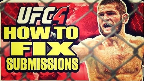 *UFC 4 PRO GRAPPLING AND SUBMISSION TIPS AND TRICKS!!!!!*