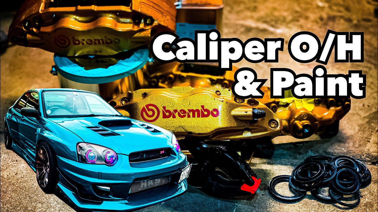 Candy Paint + Brembo Caliper Restoration / Subaru WRX STi (Part 1