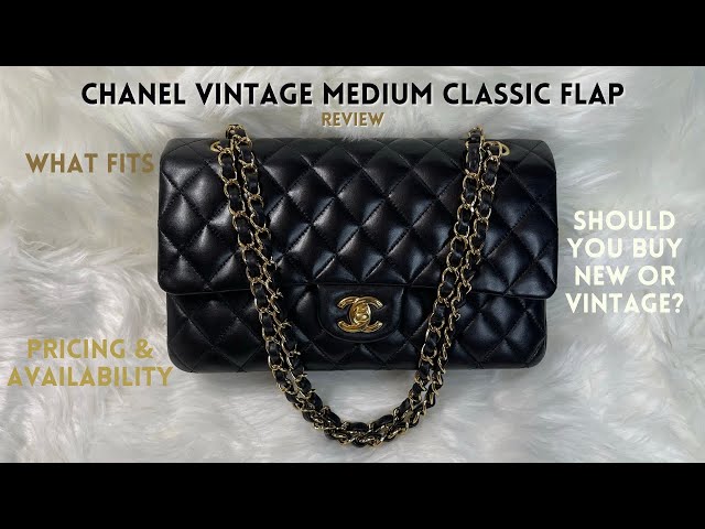 Chanel Classic Flap Bag, Vintage Vs Modern