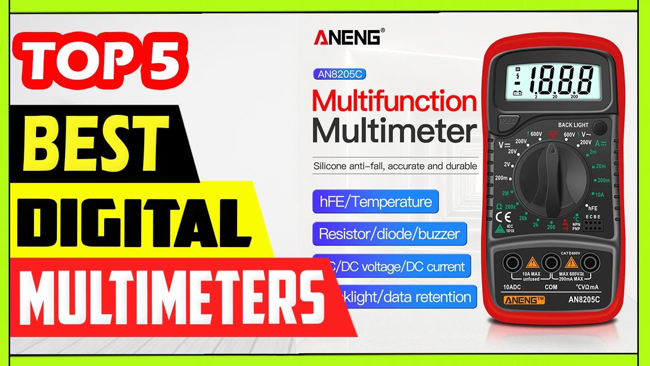 Top 5 Multimeters - Choosing the Best Budget Multimeters - YouTube