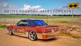 Project FOXIDIZED gets some 'Handmedown' Upgrades  A Rusty 1987 Mustang GT Convertible