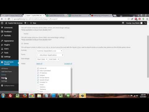 Viewing & Downloading Responses within Virtual Form Builder Plugin in WordPress