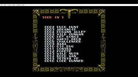 The 700-in-1/1000-in-1 Multicart Music Melody (with text and at half speed)