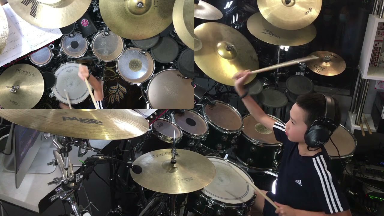Mindsweeper - Rockschool Grade 6 DRUM COVER by Bach Nguyen @ Peters Private Drum Lessons 04-2021