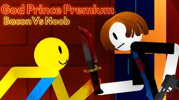 Noob vs Bacon | Stick Nodes Animation Battle