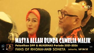 Download Lagu Mother Camelia Malik was present when KH. Rhoma Irama gave a speech at the inauguration of the DP... MP3
