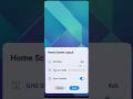 Home screen layout setting #setting #smartphone #tech #prosettings #tricks #shorts