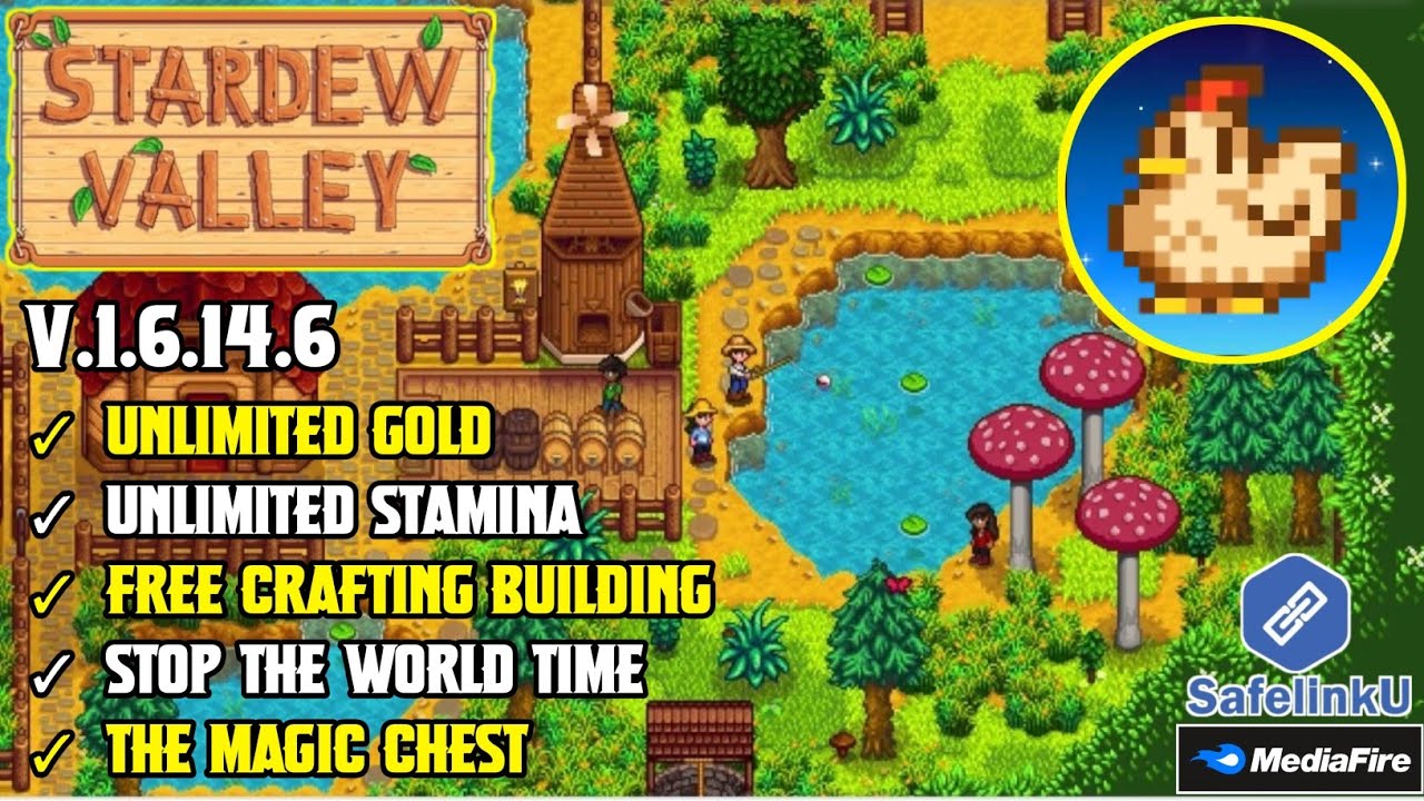 STARDEW VALLEY MOD APK VERSI TERBARU ( FREE CRAFTING )
