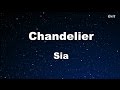 Chandelier - Sia Karaoke 【With Guide Melody】 Instrumental