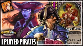 I ACTUALLY PLAYED PIRATES??? - Hearthstone Battlegrounds