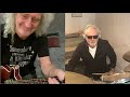 Bri May/Roger Taylor guitar and drum jam WATC - 16 April 2020