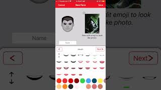 How to make Victor Von Doom AKA Doctor Doom from Marvel Comics in the Emoji Me Sticker Maker app. screenshot 5
