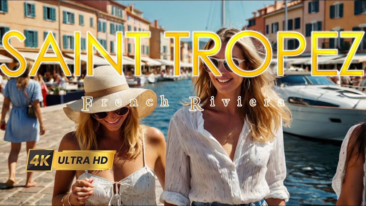 Exploring the Charms of Saint-Tropez: A Walking Tour of the French Riviera's Gem #cotedazur